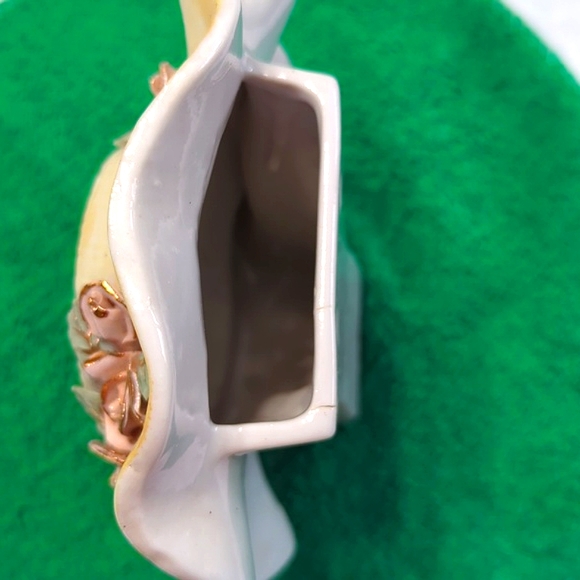 Ceramic Hat Wall Hanger with Pocket - Picture 6 of 12